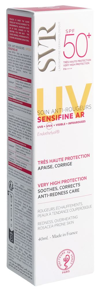 SVR SENSIFINE AR Crème Sun Protection Factor 50 +: product photo