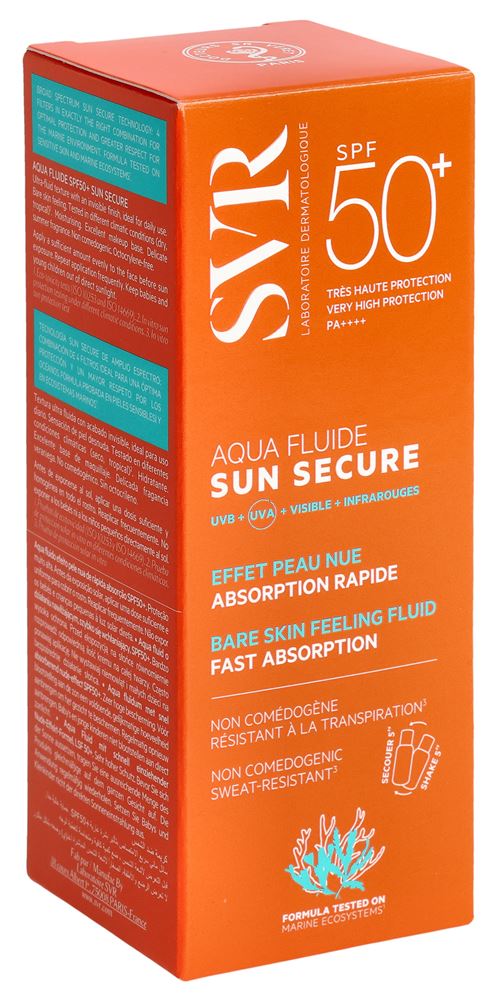 SVR SUN Secure Aqua Fluide Spf50+ Topf 50 ml