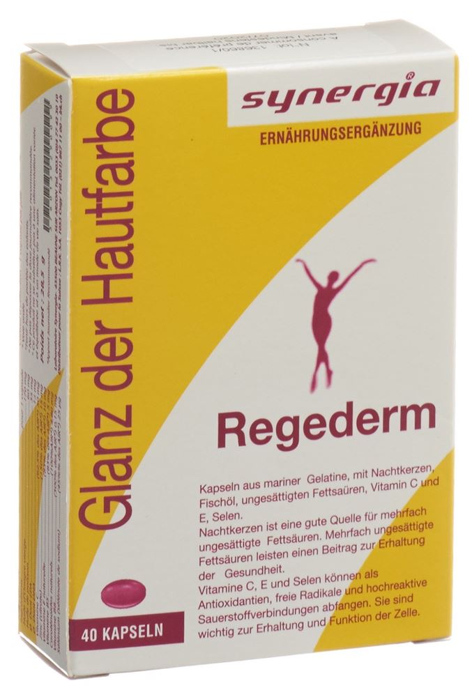 Image of Synergia Régéderm Kaps 40 Stk