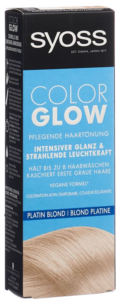 Syoss Color Glow Platin Blond
