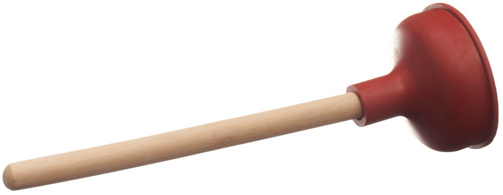 Syphonreiniger Holzstiel gross