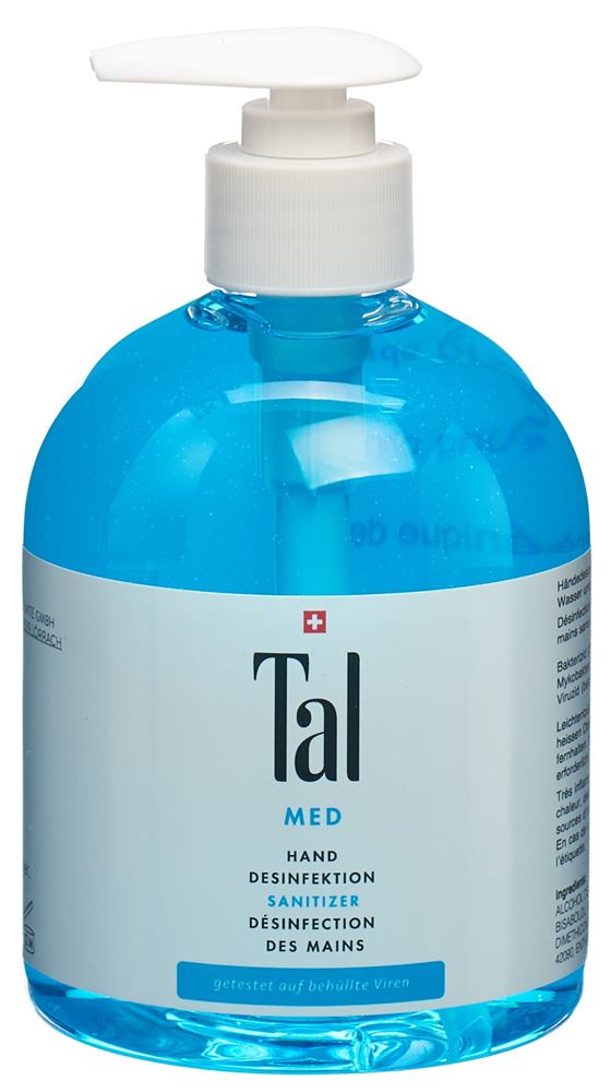 Image of Tal Med Hand Desinfektion Sanitizer Disp 500 ml