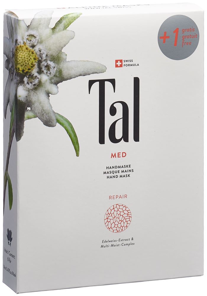 Tal Med masque mains réparateur sach 6 pce