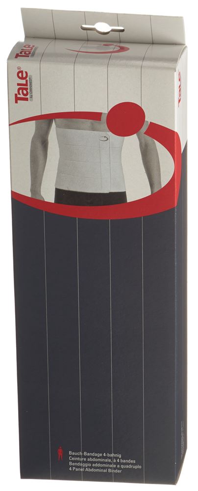Tale Bauchbandage 30cm <110cm 4-bahnig weiss