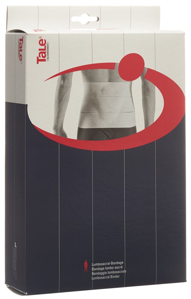 Image of Tale Lumbosacral Bandage 22.5/>151cm Pelotte weiss