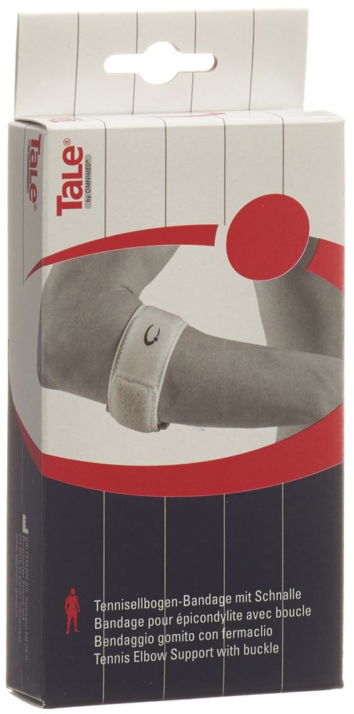 Tale bandage épicondylite 5cm avec boucle blanc