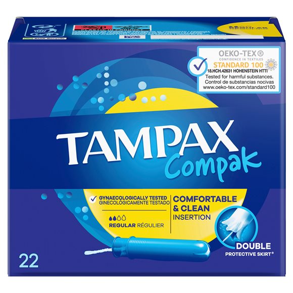 Image of Tampax Tampons Compak Regular 22 Stk