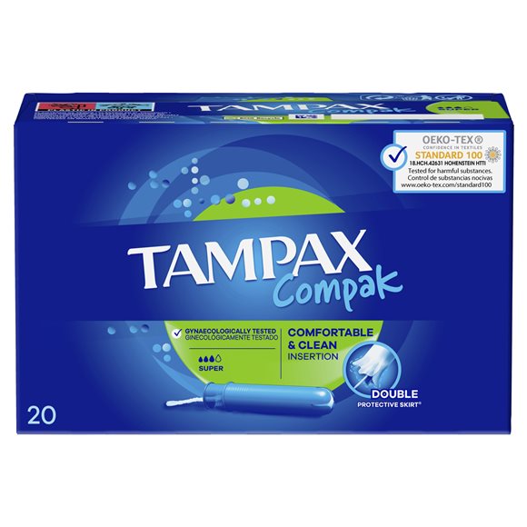 Image of Tampax Tampons Compak Super 20 Stk