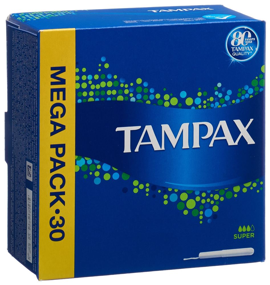 Image of Tampax Tampons Super 30 Stk