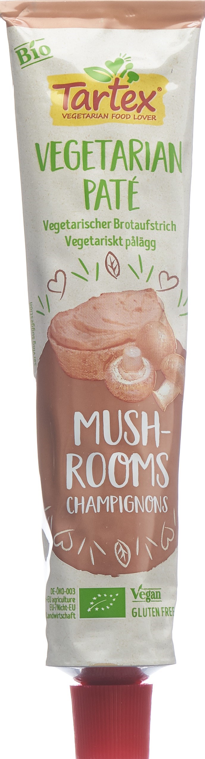 Image of Tartex Aufstrich Champignon Bio 200 g