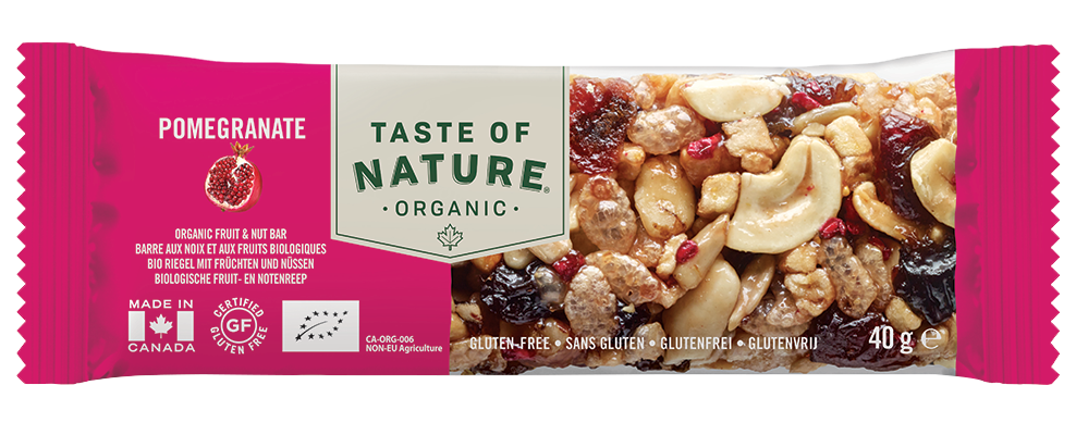 Image of Taste of Nature Riegel Pomegranate 40 g