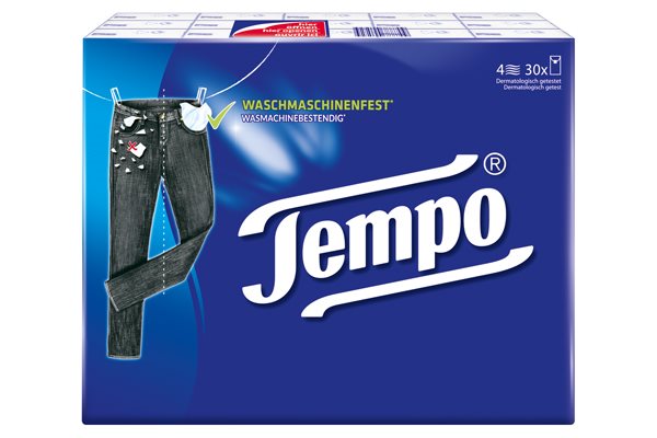 Tempo mouchoirs Classic 30 x 10 pce