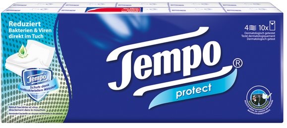 Tempo mouchoirs Protect 10 x 9 pce