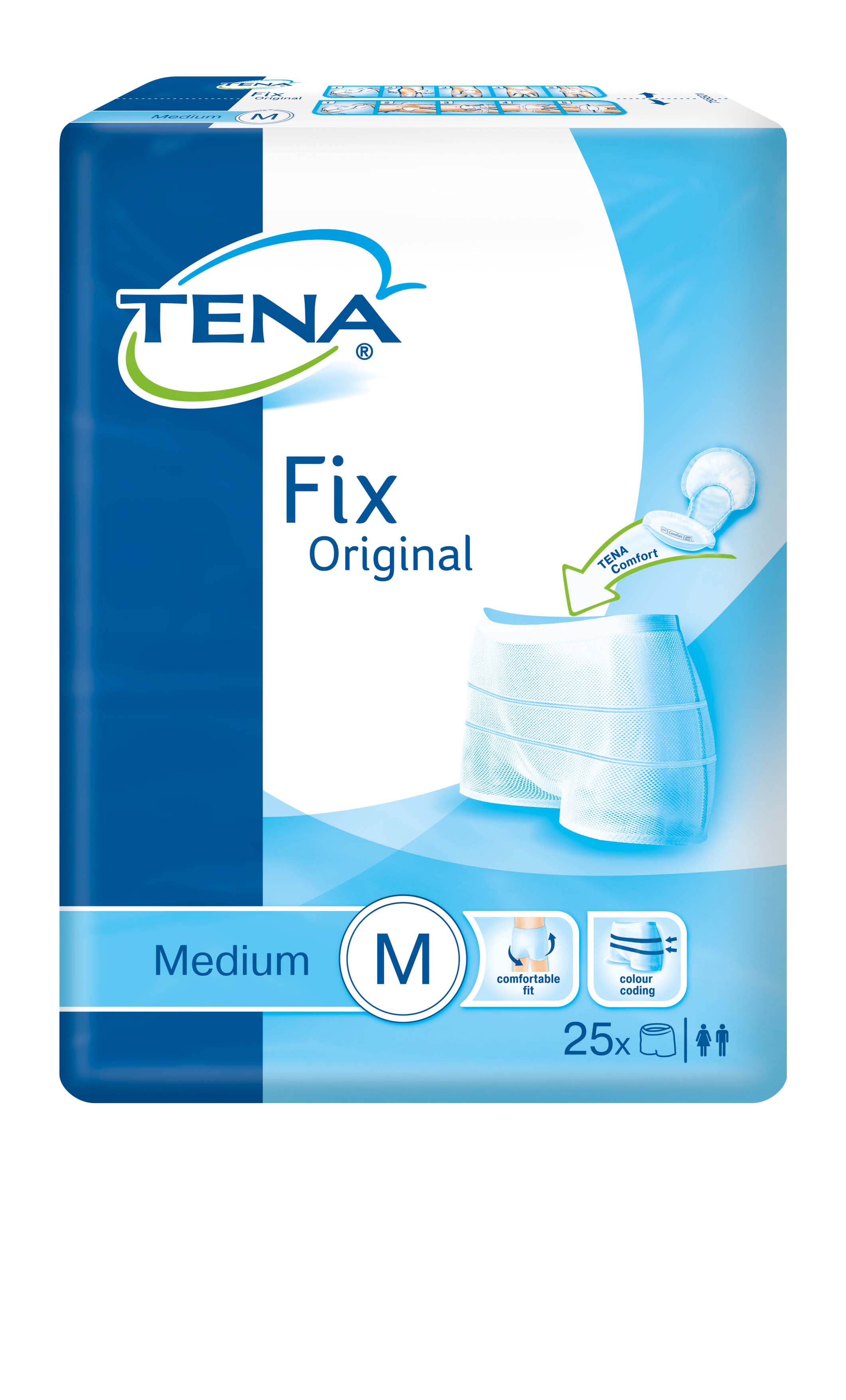 Image of Tena Fix Original Fixierhosen M 25 Stk
