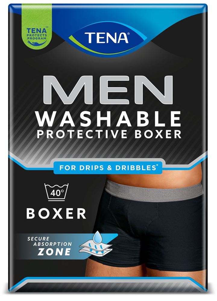 Tena Men Washable Underwear L noir