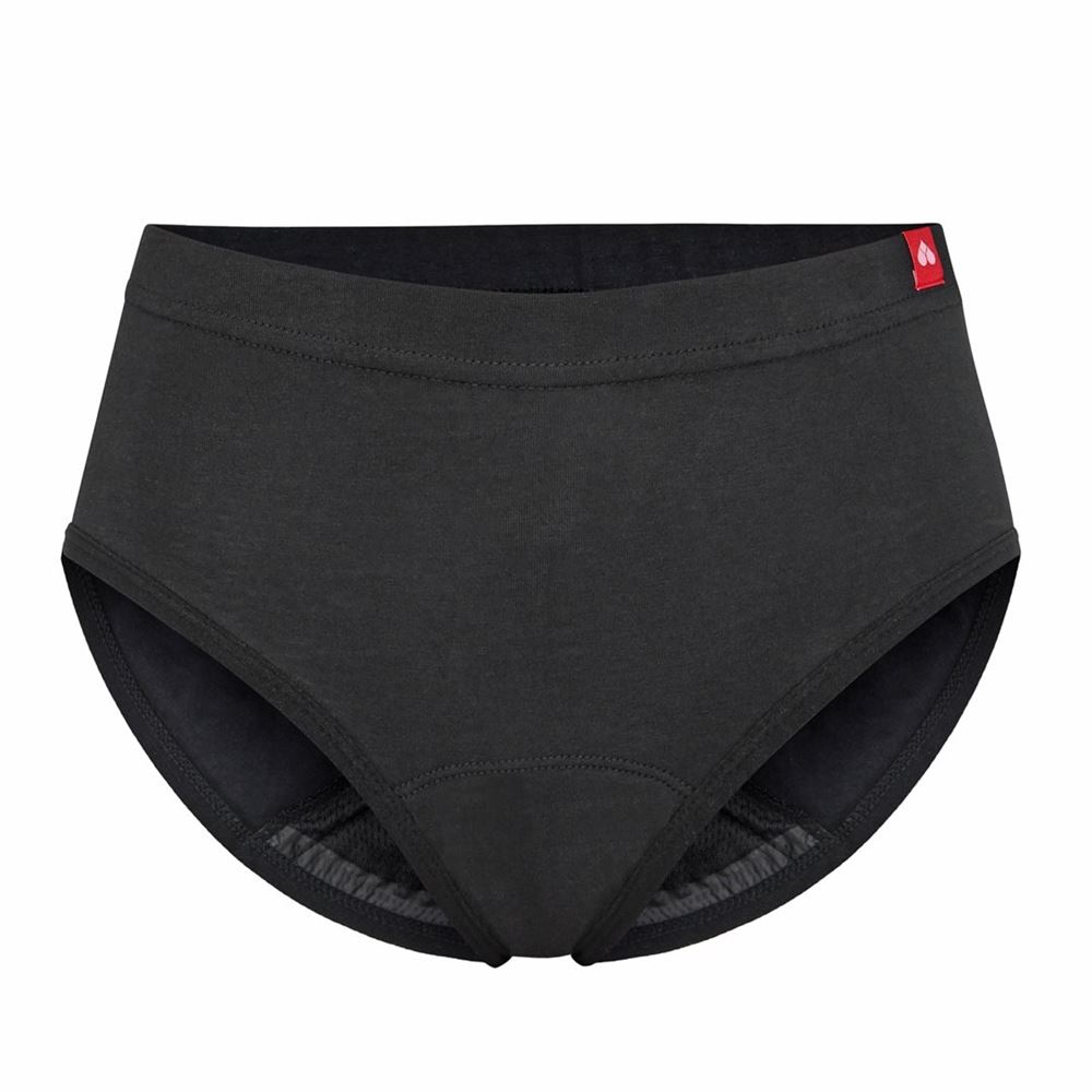 The Female Company Periodenslip Hipster M Cotton schwarz Box