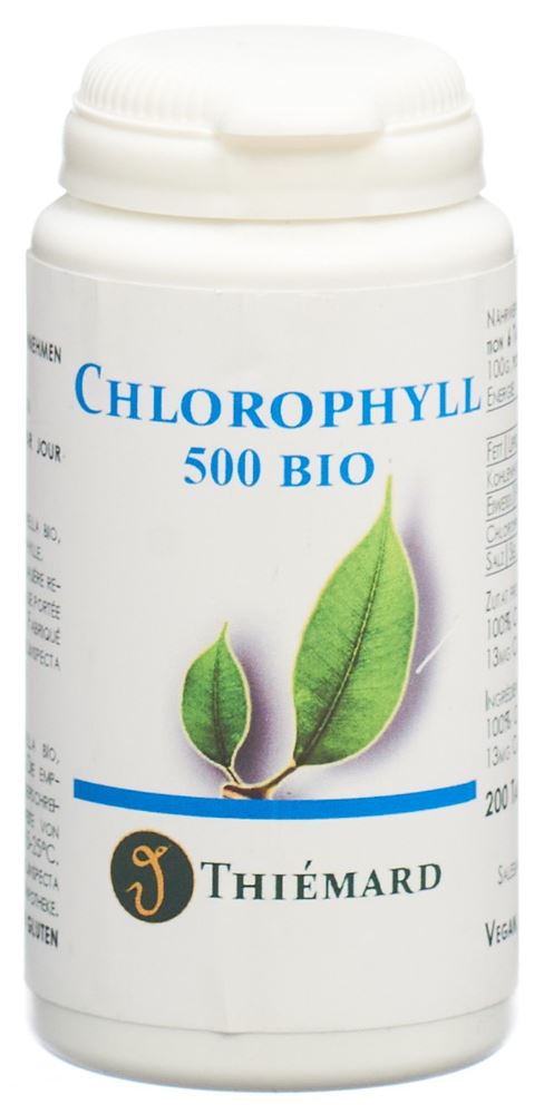 Image of Thiémard Chlorophyll Tabl 500 mg Bio Ds 200 Stk