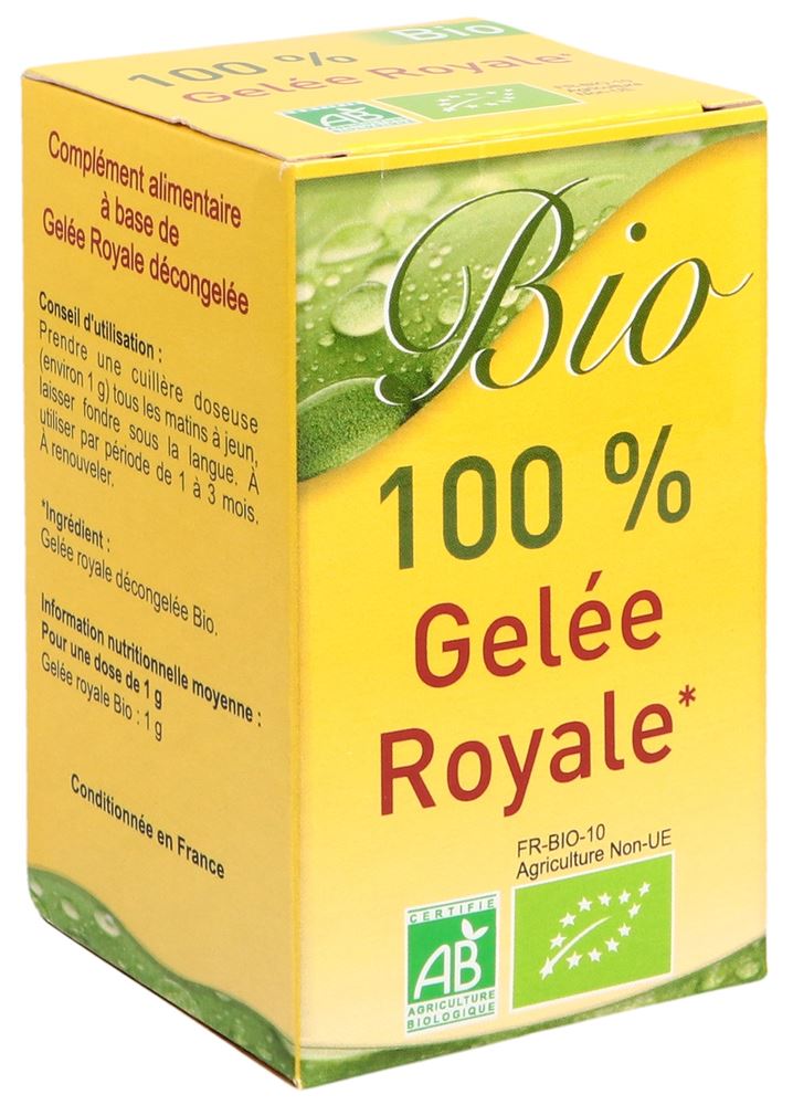 Thiémard Gelée royale 100 % pur bio 100 g