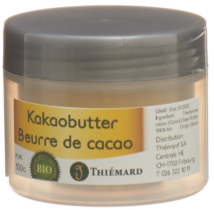 Image of Thiémard Kakaobutter 100 % pur Bio 100 g