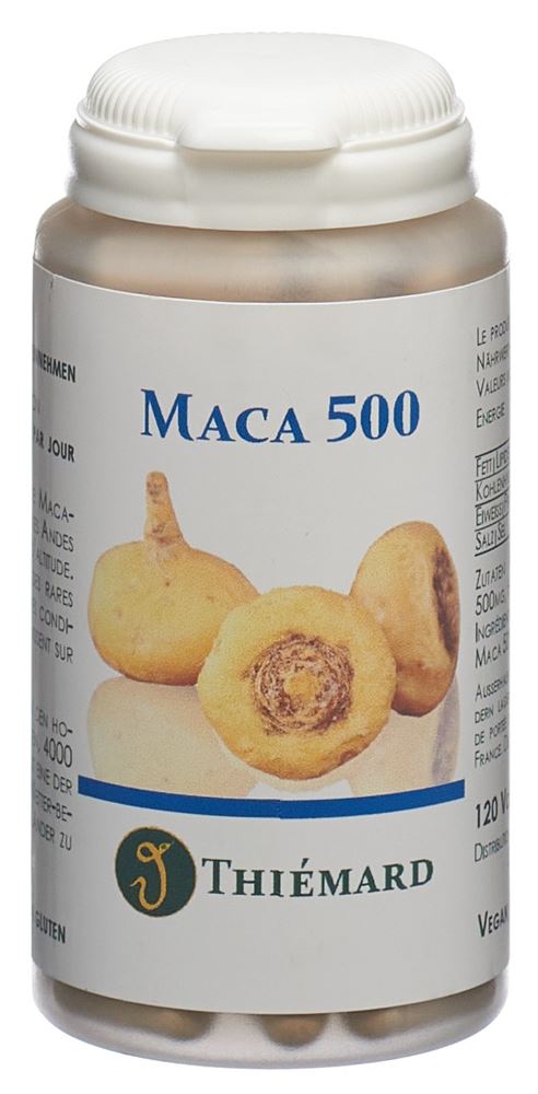 Image of Thiémard Maca Kaps 500 mg 120 Stk