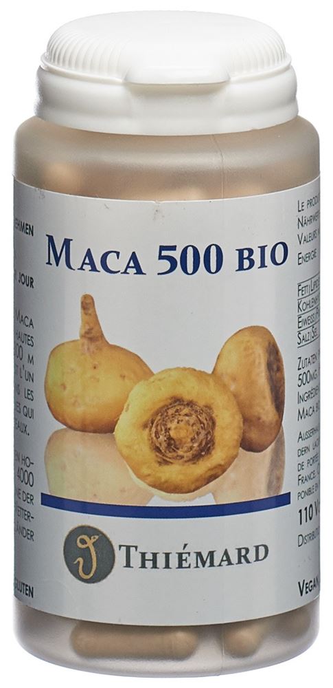 Image of Thiémard Maca Kaps 500 mg Bio 110 Stk