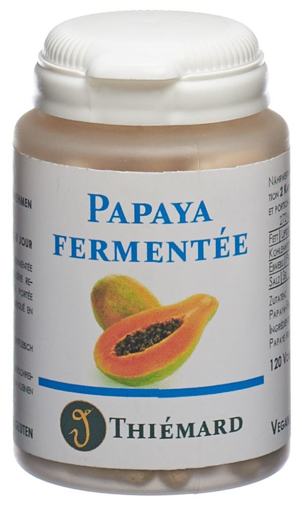 Thiémard Papaya Kaps 250 mg fermentiert 120 Stk