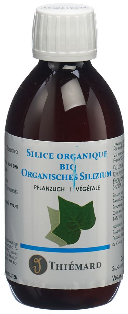 Image of Thiémard Silicium organisch pflanzlich trinkbar Bio 250 ml