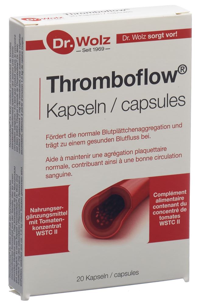 Thromboflow Dr. Wolz Kaps 20 Stk