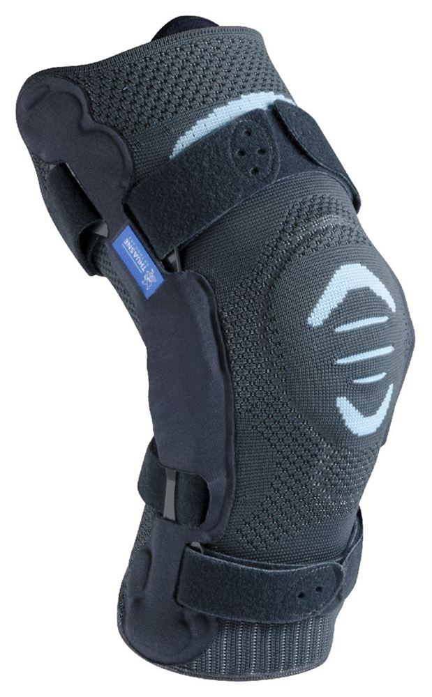 Image of Thuasne Genu Ligaflex Knieführungsorthese Gr5 offen lang grau