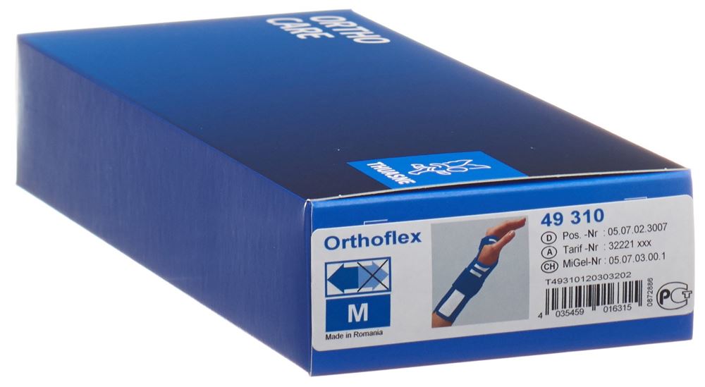 Image of Thuasne Orthoflex Handgelenkband M 21cm links weiss