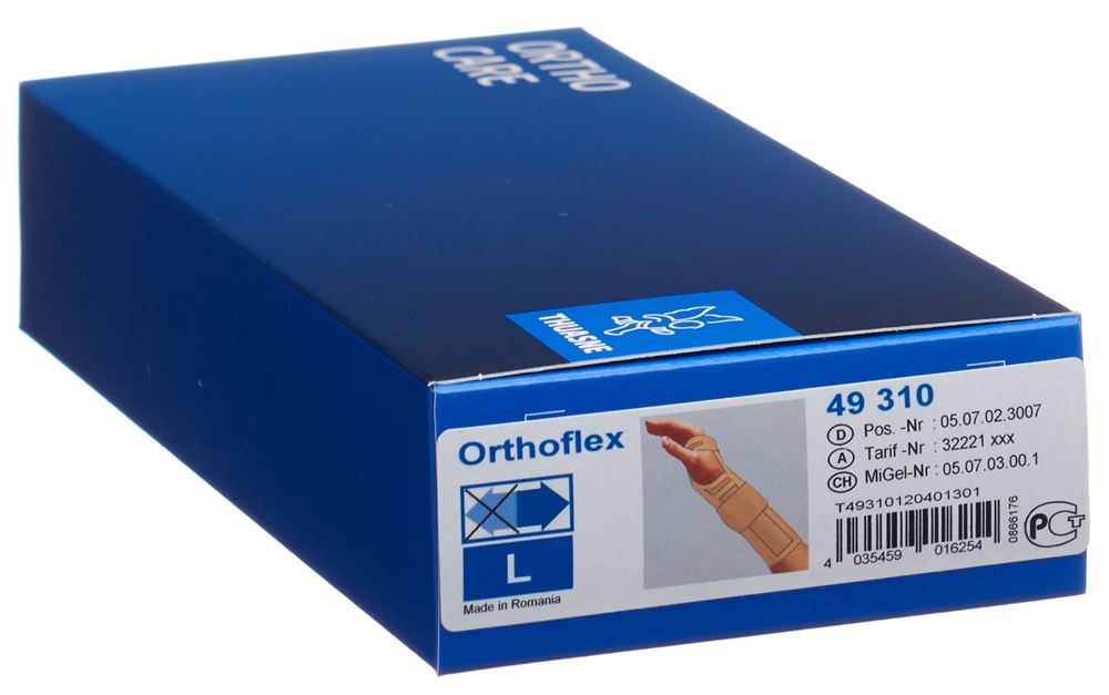 Image of Thuasne Orthoflex Handgelenkband XL 21cm rechts hautfarbig