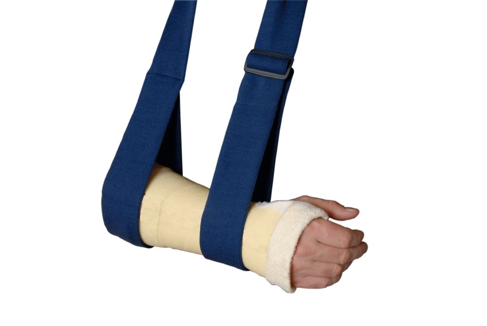 Image of Tobler Armtragegurt 6cmx150cm blau