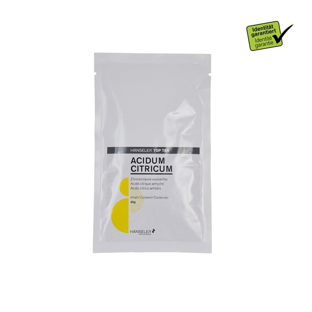 Top Ten acidum citricum en sachets 20 x 40 g