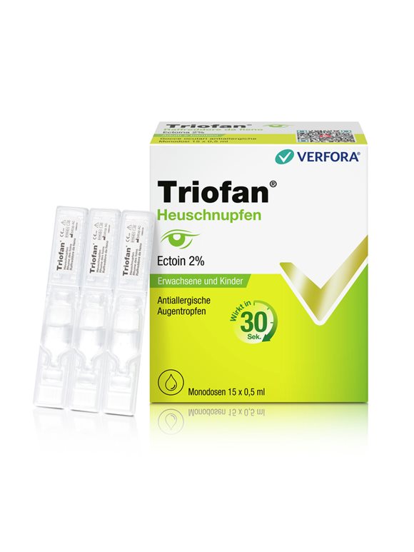 Triofan rhume des foins gtt opht monodoses 15 x 0.5 ml