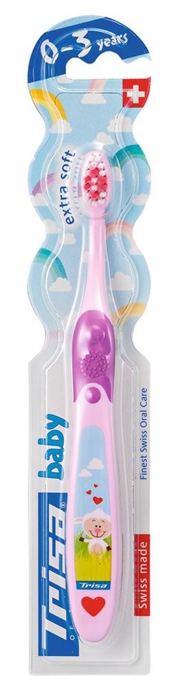 Trisa brosse à dents enfants baby 0-3 ans