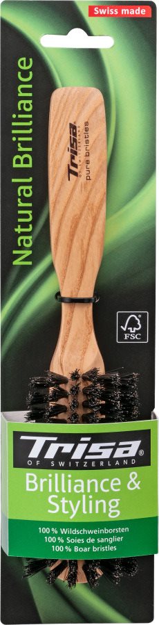 Image of Trisa Natural Brilliance Haarbürste halbrund