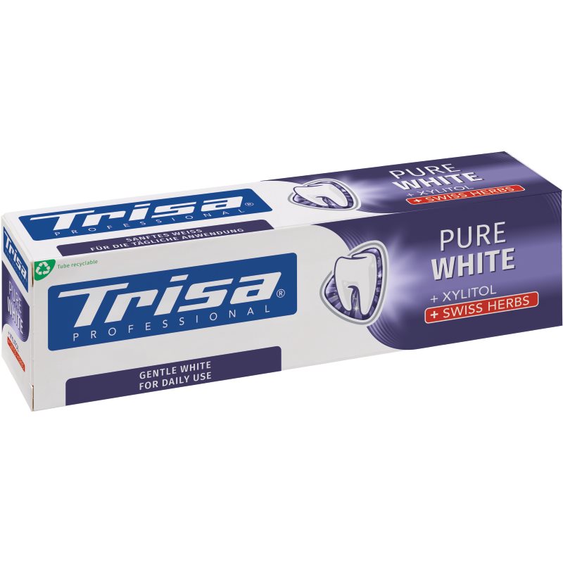 Trisa Pure White Swiss Herbs (75ml)