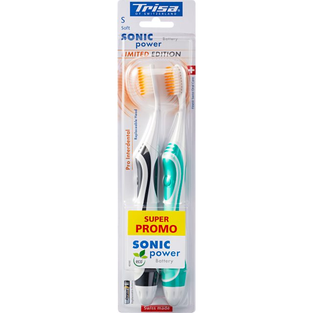 Image of Trisa SonicPower Battery Pro Interdental DUO 2 Stk