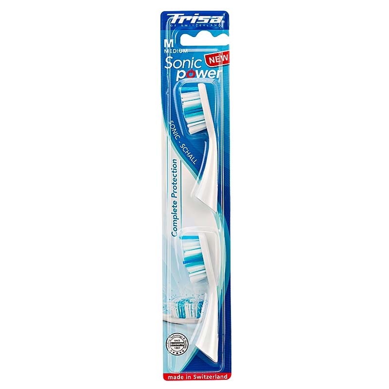 Trisa SonicPower Ersatzset Complete Protection medium