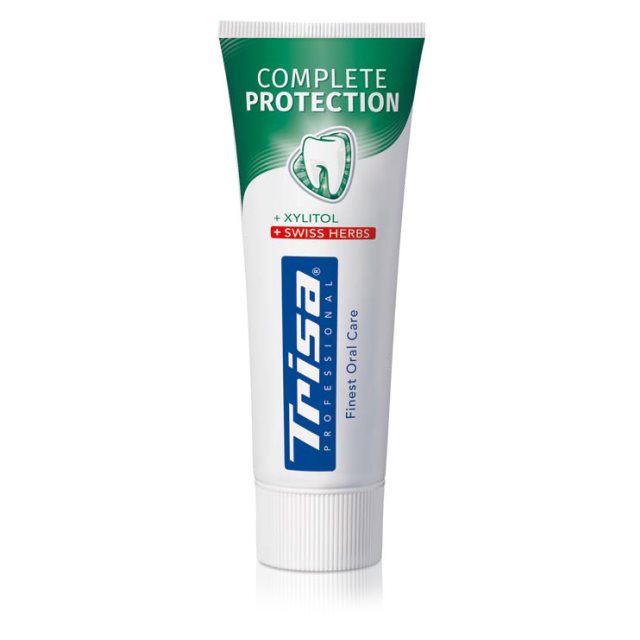 Trisa Zahnpasta Complete Protection Swiss Herbs (75ml)