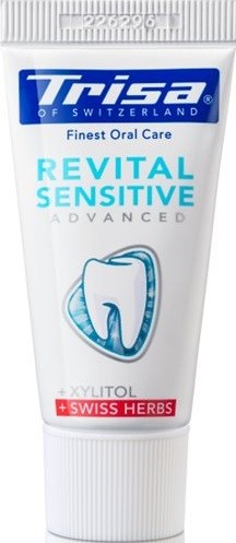 Image of Trisa Zahnpasta Revital Sensitive Swiss Herbs Tb 15 ml