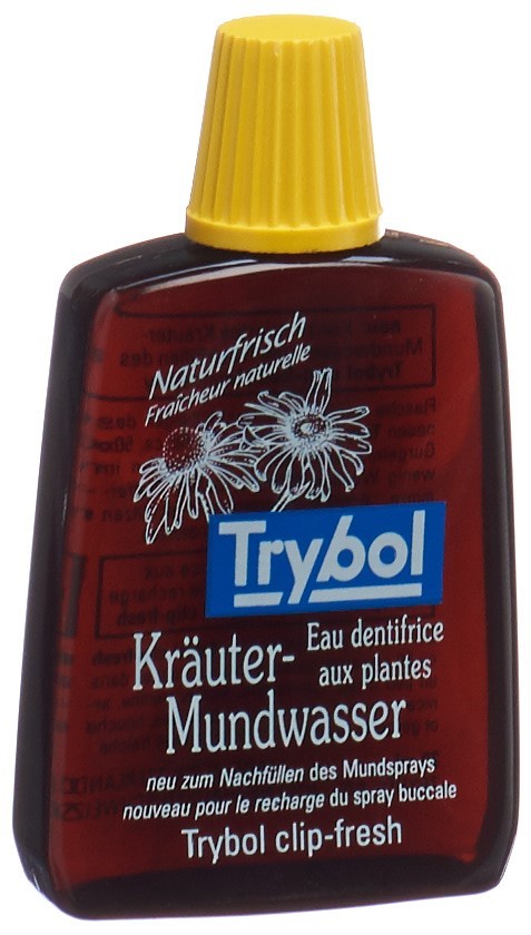 Image of Trybol Kräuter Mundwasser Reiseflasche 20 ml