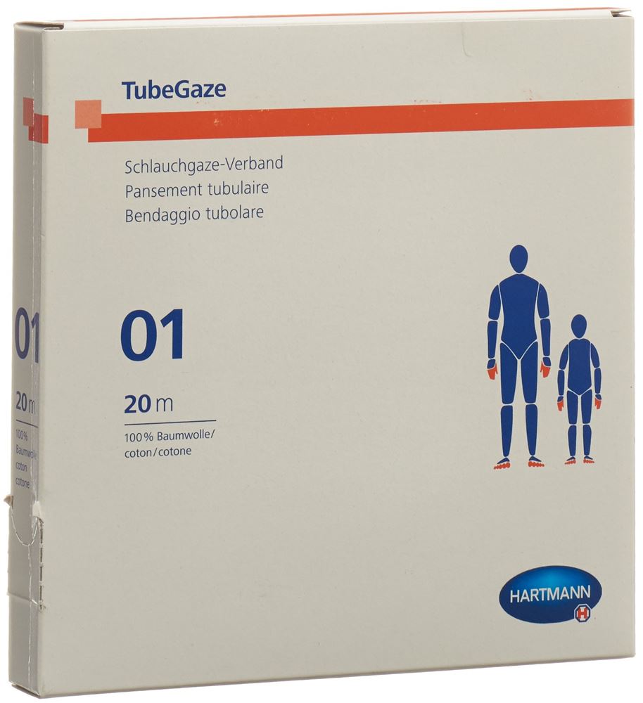 Tubegaze pansement tubulaire 20m Nr01