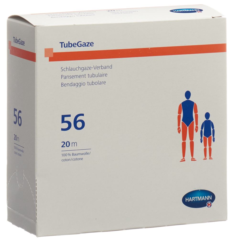 Tubegaze pansement tubulaire 20m Nr56