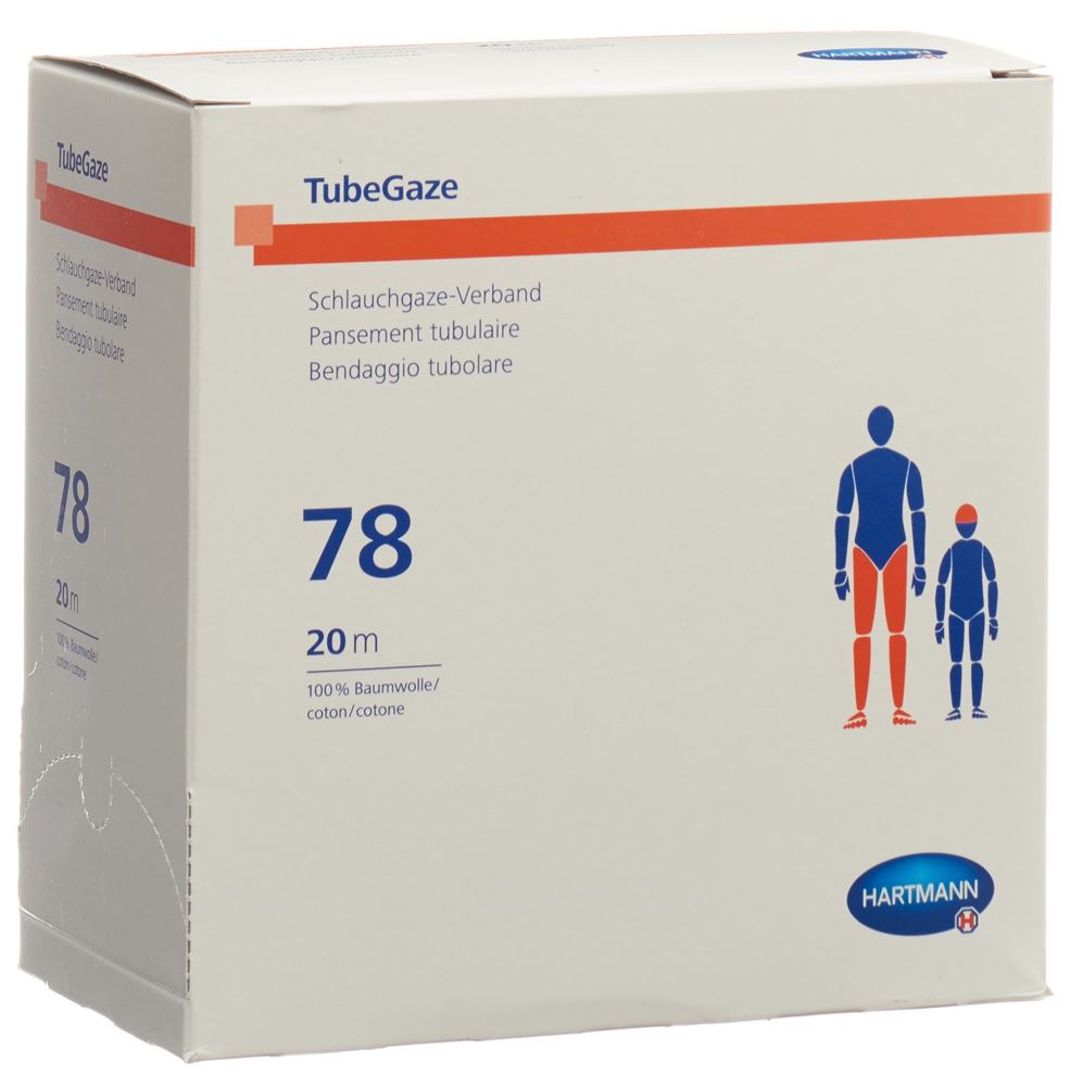 Tubegaze pansement tubulaire 20m Nr78