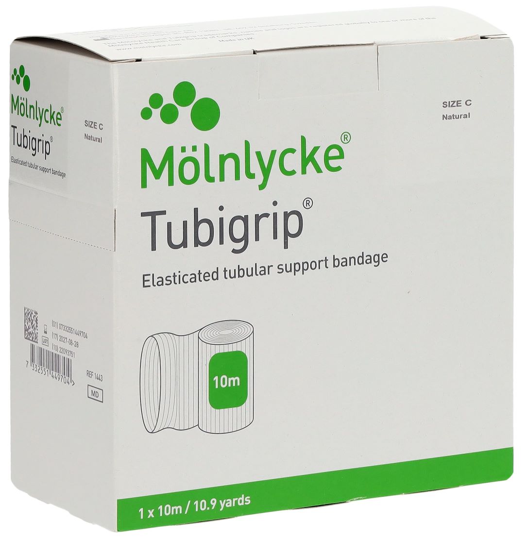 Tubigrip Schlauchbandage C 10mx6.75cm nature