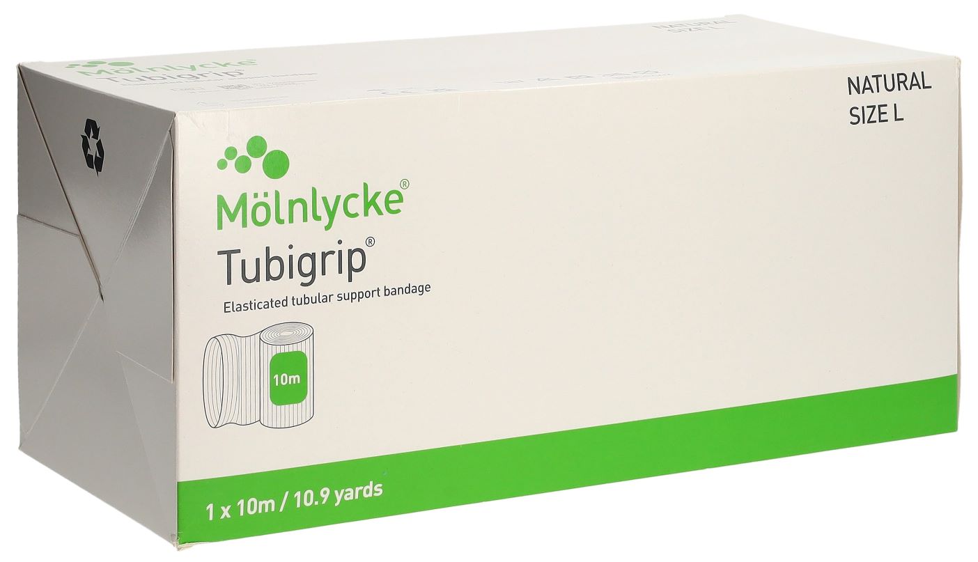 Vendita privata Fasciatura tubolare Tubigrip L 10mx32.50cm nature box