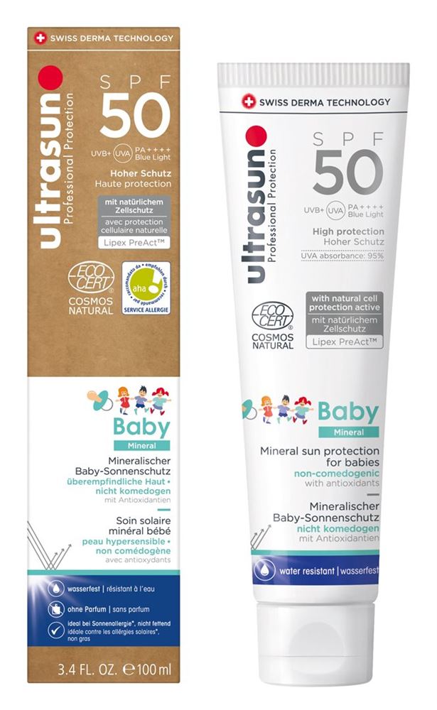 Image of Ultrasun Baby Mineral Spf50 Tb 100 ml