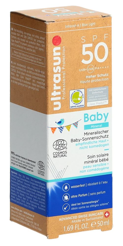 Image of Ultrasun Baby Mineral Spf50 Tb 50 ml