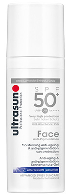 Ultrasun Face Anti-Pigmentation LSF/SPF 50+ 50 ml | Sonnenschutz